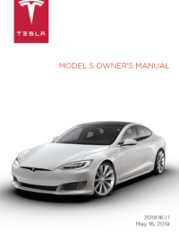 Tesla – Model S – Owner’s Manuals – 2019 – Multi Language