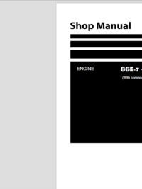 KOMATSU Engine 86~98E-7 Series (07-2019) Shop Manual_SEN06575-02