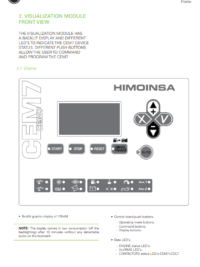 Himoinsa – CEM7 – Instruction Manual Professional