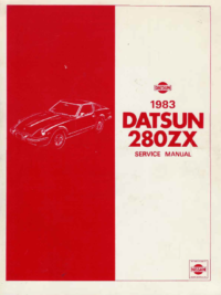 Datsun – 280ZX – 1983 – Service Manual