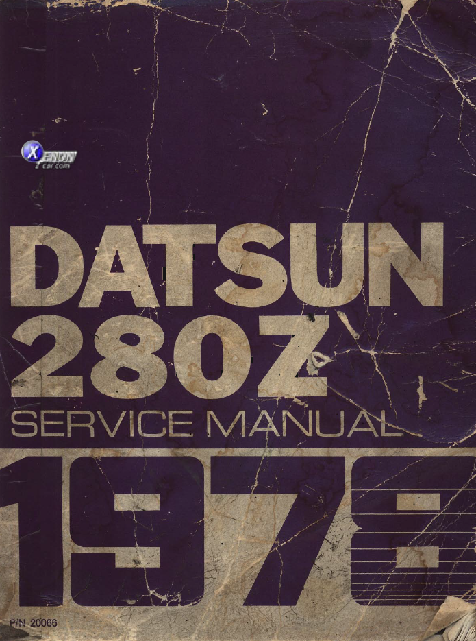 Datsun – 280Z – 1978 – Service Manual