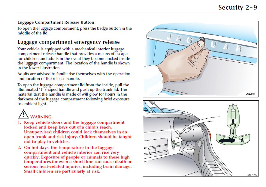 Jaguar – XK – Owners Manual – 2002 – English