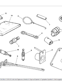 Husqvarna – WR-WR U.S.A. 250-360 / 2000 – CR 250 / 2000 – Parts Catalog – Part. No 8000 93030