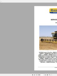 New Holland – Agriculture Equipment – Service Manuals – Update [11.2018]