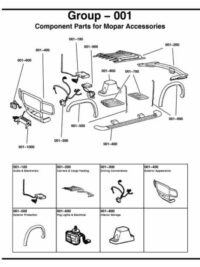 Jeep Liberty KJ – Service Manual – Parts List – 2005