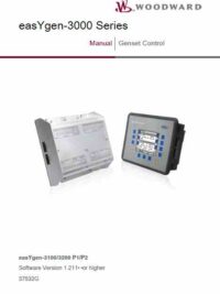 WOODWARD – easYgen-3000 Series Genset Controller Manual