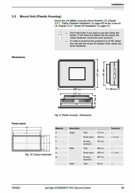 WOODWARD – easYgen-3000 Series Genset Controller Manual