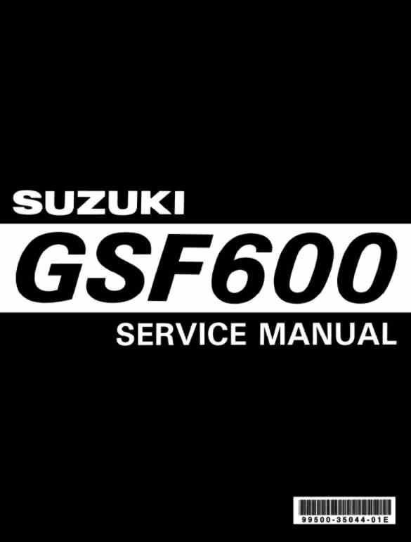 Suzuki – GSF600 – Service Manual