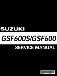 Suzuki – GSF600S/GSF600 Bandit 2000-2002 – Service Manual