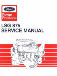 194-208 Ford LSG875 460CID Engine Service manual (Apr1992)