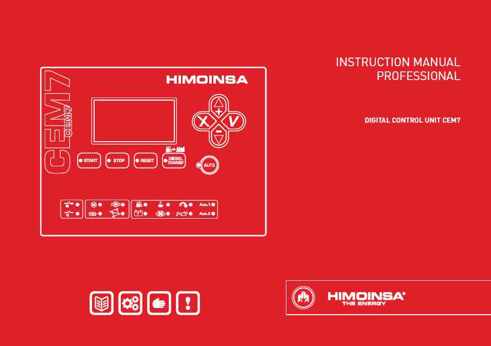 Himoinsa – CEM7 – Instruction Manual Professional