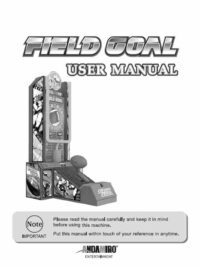 Field Goal – Andamiro USA – Service Manual