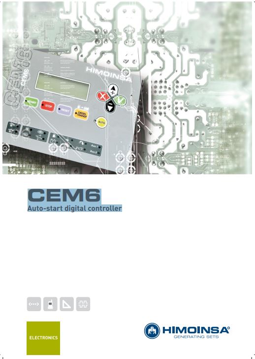 Himoinsa – CEM6 Auto-start digital controller