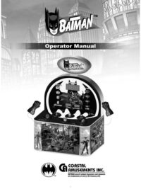 Batman – Operators Manual – Coastal Amusements