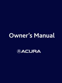 ACURA 2018 ILX Owners Manual