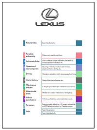 Lexus-2008-IS 250-Owners Manual