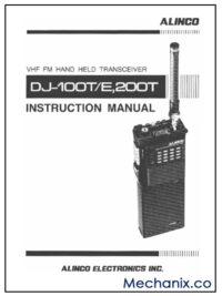 HAM Radio Instrument – User Manuals / Service Manuals