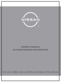 Nissan – 2009 – Murano – Owners Manual