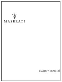 Maserati-2019-Ghibli-Owners Manual